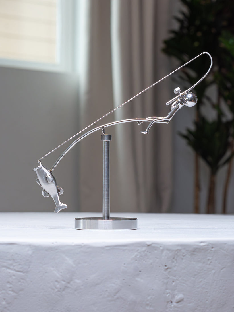 š£The Fisherman Balancing Sculpture