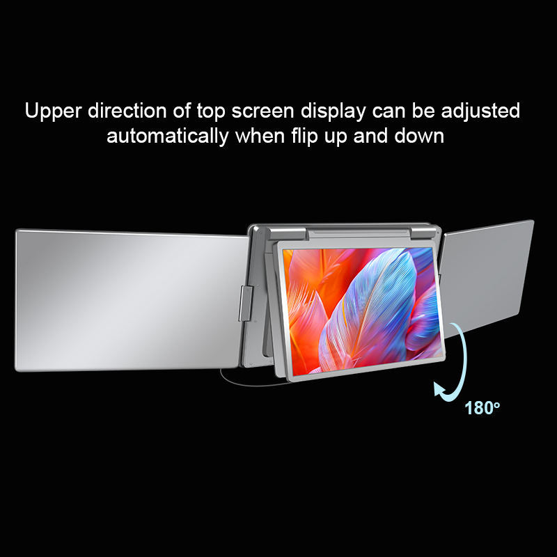 15.6" Laptop Screen Extender Monitor Portable(Compatible with 13.6“ to 17.3” laptops)