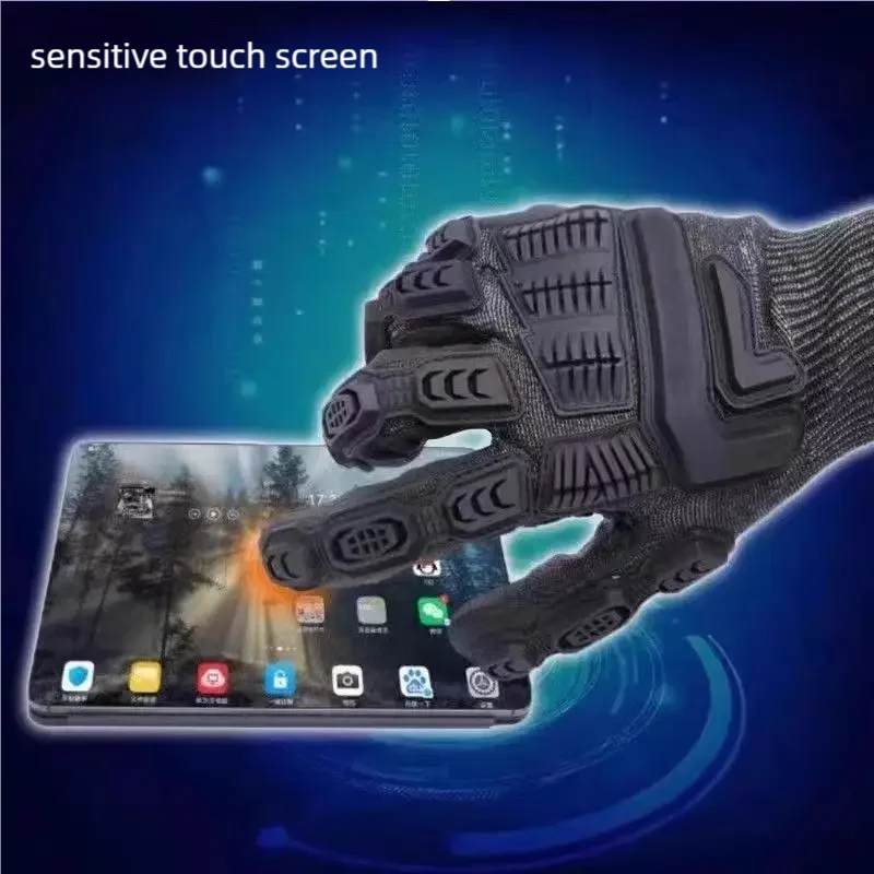 Cut Resistant Gloves Mechanical Tactical Protection Safety Anti-collision Outdoor Mountaineering Riding Gloves