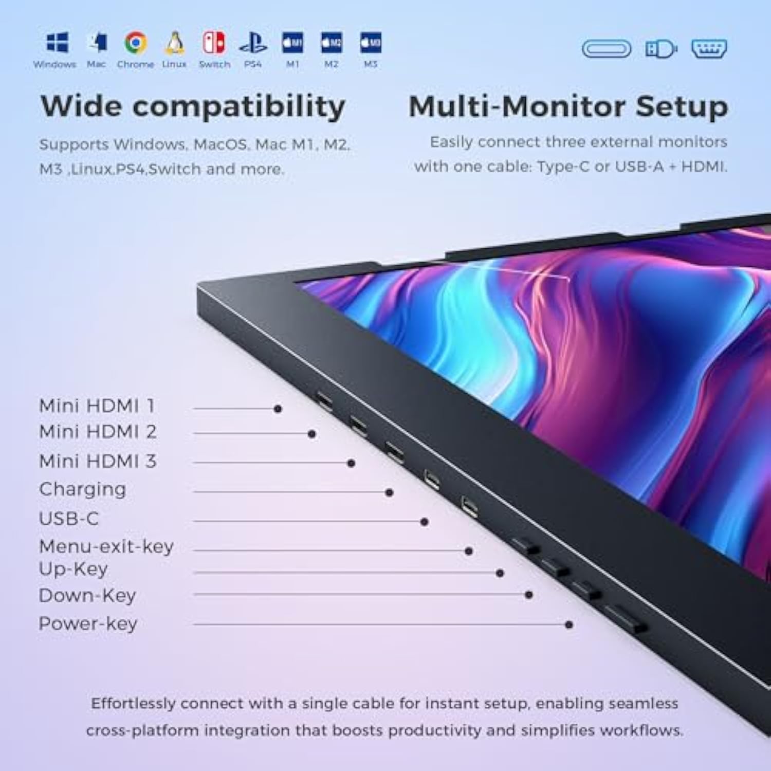 15.6” PC Extended Screen Pro